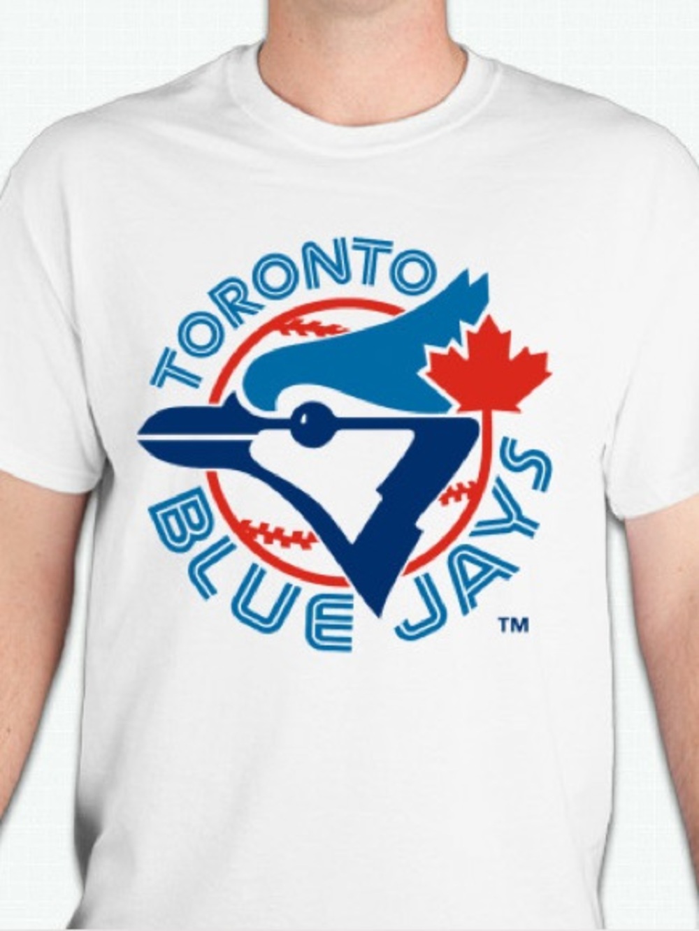Toronto blue jays retro logo tshirt shirt Unisex 100 percent cotton brand new
